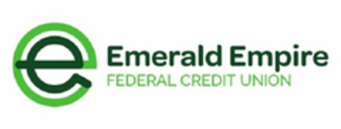 E EMERALD EMPIRE FEDERAL CREDIT UNION Logo (USPTO, 03/20/2019)