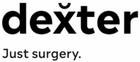 DEXTER JUST SURGERY. Logo (USPTO, 08.05.2019)