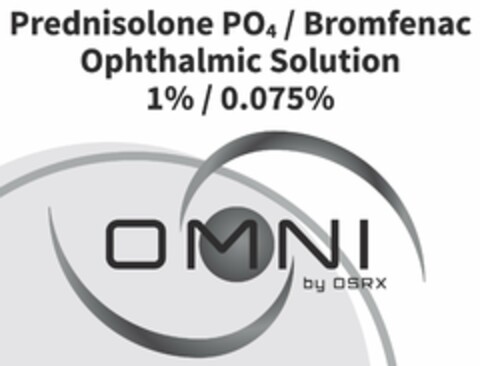 PREDNISOLONE PO4 / BROMFENAC OPHTHALMIC SOLUTION 1% / 0.075% OMNI BY OSRX Logo (USPTO, 09.05.2019)