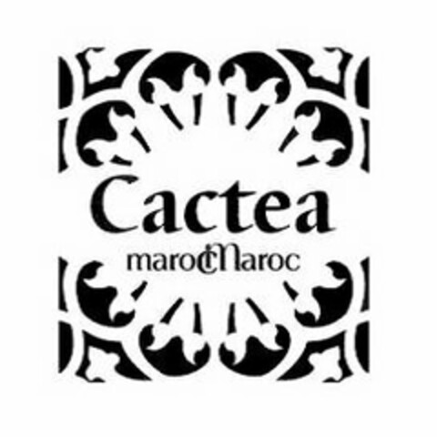 CACTEA MAROC MAROC Logo (USPTO, 05/24/2019)