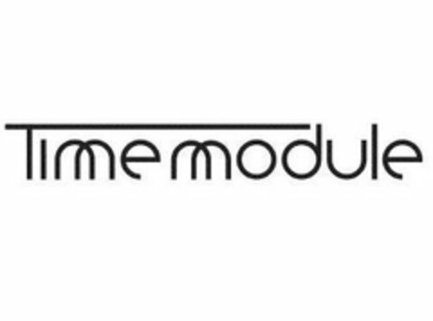 TIME MODULE Logo (USPTO, 31.07.2019)