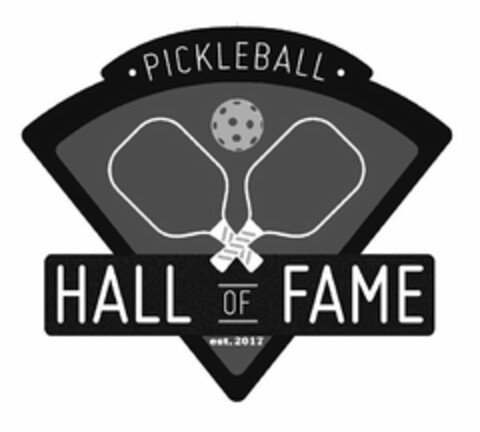 PICKLEBALL HALL OF FAME EST. 2017 Logo (USPTO, 26.02.2020)