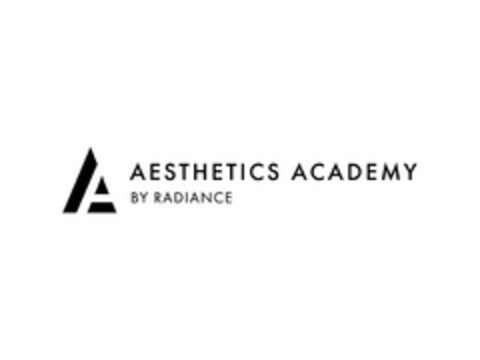 A AESTHETICS ACADEMY BY RADIANCE Logo (USPTO, 22.06.2020)