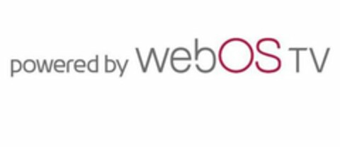POWERED BY WEBOS TV Logo (USPTO, 23.07.2020)