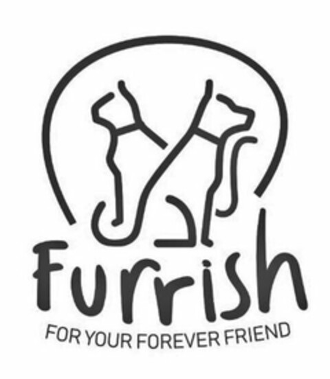 FURRISH FOR YOUR FOREVER FRIEND Logo (USPTO, 17.09.2020)