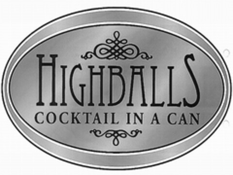 HIGHBALLS COCKTAIL IN A CAN Logo (USPTO, 26.01.2009)