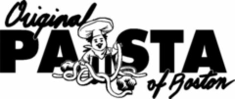 ORIGINAL PASTA OF BOSTON Logo (USPTO, 16.07.2009)