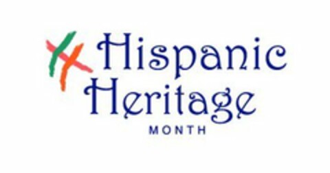 H HISPANIC HERITAGE MONTH Logo (USPTO, 23.07.2009)