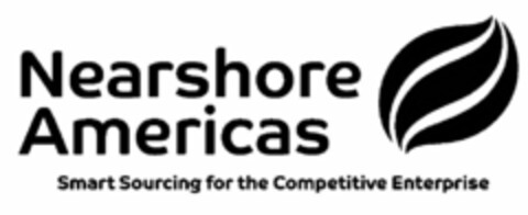 NEARSHORE AMERICAS SMART SOURCING FOR THE COMPETITIVE ENTERPRISE Logo (USPTO, 10.08.2009)