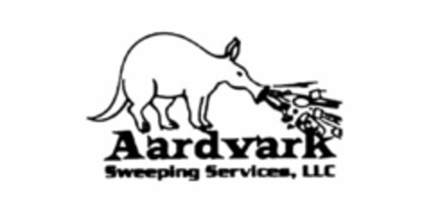 AARDVARK SWEEPING SERVICES, LLC Logo (USPTO, 03.09.2009)