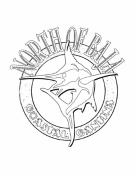 NORTH OF BAJA COASTAL CANTINA Logo (USPTO, 29.04.2010)