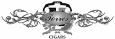 TORRES CIGARS PURE DOMINICAN HAND ROLLED PURO REPUBLICA DOMINICANA Logo (USPTO, 07/15/2010)