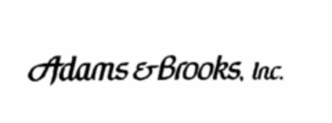 ADAMS & BROOKS, INC. Logo (USPTO, 24.11.2010)