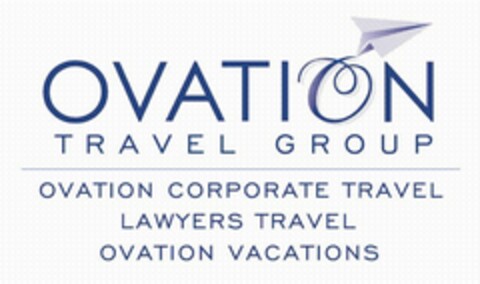 OVATION TRAVEL GROUP OVATION CORPORATE TRAVEL LAWYERS TRAVEL OVATION VACATIONS Logo (USPTO, 03/11/2011)