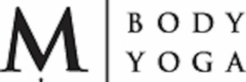 M BODY YOGA Logo (USPTO, 07.07.2011)