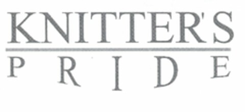 KNITTER'S PRIDE Logo (USPTO, 09/22/2011)