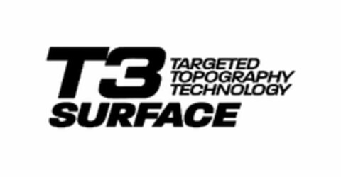 T3 SURFACE TARGETED TOPOGRAPHY TECHNOLOGY Logo (USPTO, 12.03.2012)