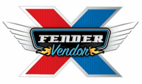 X FENDER VENDOR Logo (USPTO, 02.05.2012)