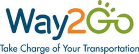 WAY2GO TAKE CHARGE OF YOUR TRANSPORTATION Logo (USPTO, 07.09.2012)