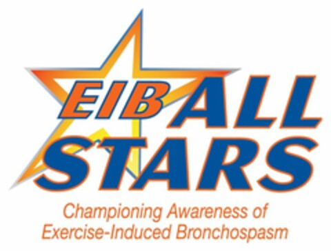EIB ALL STARS CHAMPIONING AWARENESS OF EXERCISE-INDUCED BRONCHOSPASM Logo (USPTO, 24.01.2013)