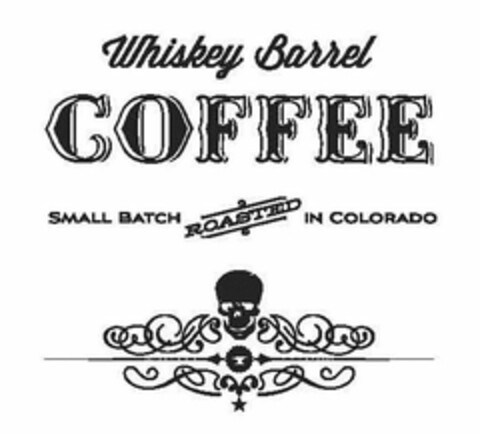 WHISKEY BARREL COFFEE SMALL BATCH ROASTED IN COLORADO Logo (USPTO, 07/07/2014)