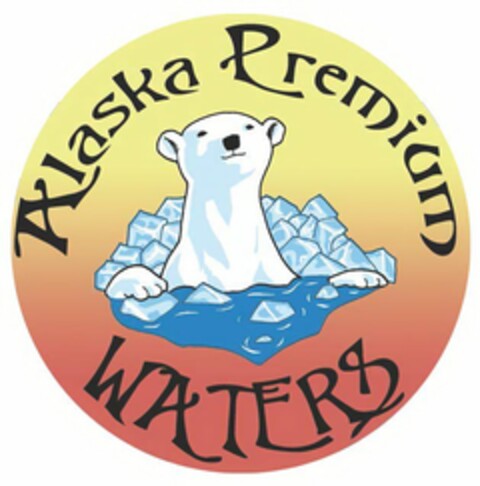 ALASKA PREMIUM WATERS Logo (USPTO, 08.09.2014)