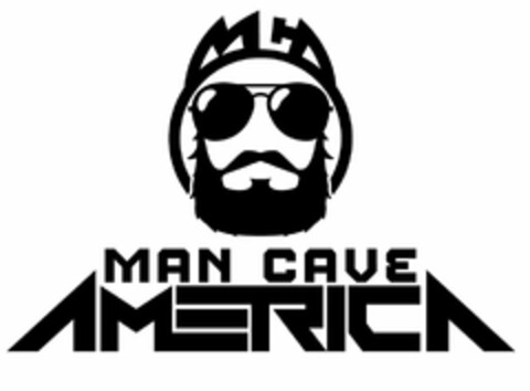 MCA MAN CAVE AMERICA Logo (USPTO, 19.12.2014)