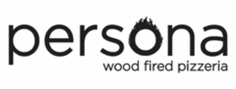 PERSONA WOOD FIRED PIZZERIA Logo (USPTO, 10.04.2015)