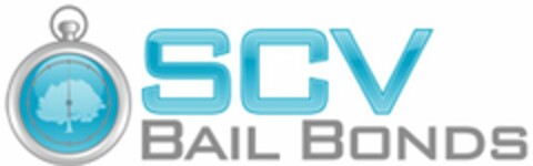 SCV BAIL BONDS Logo (USPTO, 22.04.2015)