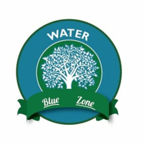 BLUE ZONE WATER Logo (USPTO, 29.10.2015)