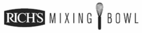 RICH'S MIXING BOWL Logo (USPTO, 04.01.2016)