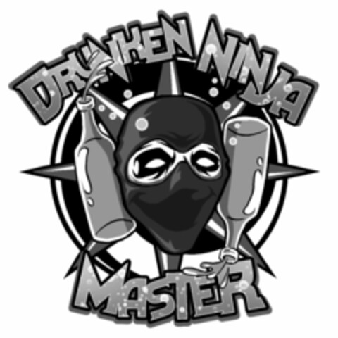 DRUNKEN NINJA MASTER Logo (USPTO, 02.07.2016)