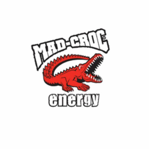 MAD CROC ENERGY Logo (USPTO, 28.09.2016)