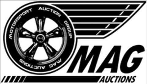 MOTORSPORT AUCTION GROUP MAG AUCTIONS Logo (USPTO, 06.10.2016)