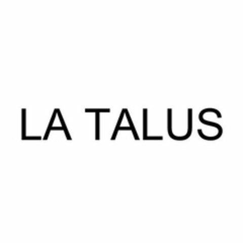 LA TALUS Logo (USPTO, 30.03.2017)