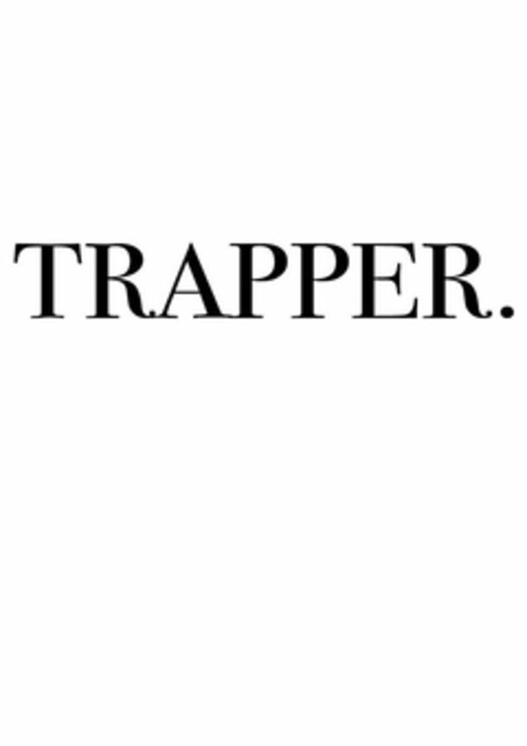 TRAPPER. Logo (USPTO, 03.08.2017)