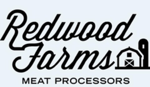 REDWOOD FARMS MEAT PROCESSORS Logo (USPTO, 29.09.2017)