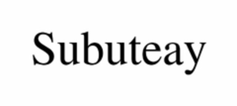 SUBUTEAY Logo (USPTO, 28.05.2019)