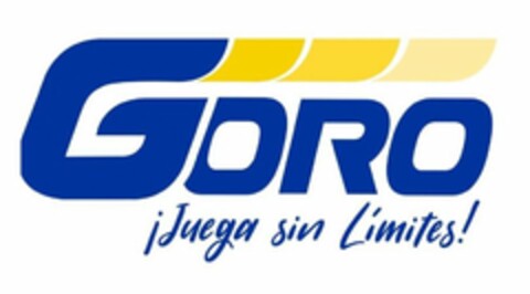 GORO JUEGA SIN LIMITES Logo (USPTO, 09/25/2019)