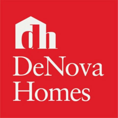 DH DENOVA HOMES Logo (USPTO, 25.09.2019)