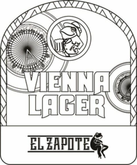VIENNA LAGER EL ZAPOTE Logo (USPTO, 17.10.2019)