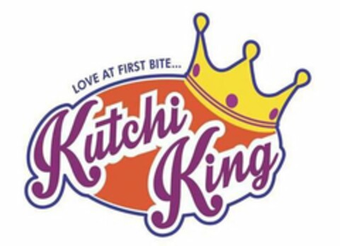 LOVE AT FIRST BITE... KUTCHI KING Logo (USPTO, 15.01.2020)