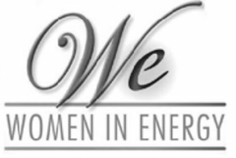 WE WOMEN IN ENERGY Logo (USPTO, 15.01.2020)