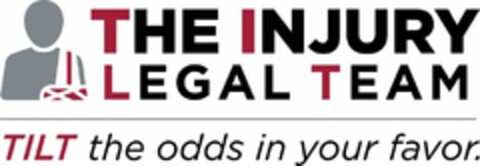 THE INJURY LEGAL TEAM TILT THE ODDS IN YOUR FAVOR. Logo (USPTO, 31.03.2020)