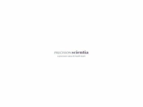 PRECISIONSCIENTIA A PRECISION VALUE & HEALTH TEAM Logo (USPTO, 04/27/2020)