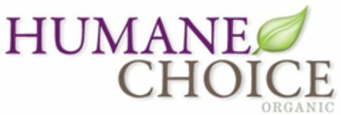 HUMANE CHOICE ORGANIC Logo (USPTO, 30.12.2008)