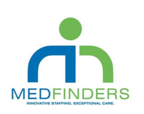 M MEDFINDERS INNOVATIVE STAFFING. EXCEPTIONAL CARE. Logo (USPTO, 09.01.2009)