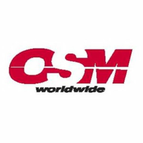 OSM WORLDWIDE Logo (USPTO, 02/12/2009)