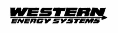 WESTERN ENERGY SYSTEMS Logo (USPTO, 26.05.2009)