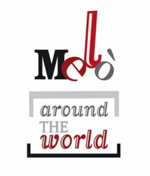 MELO' AROUND THE WORLD Logo (USPTO, 09/30/2009)